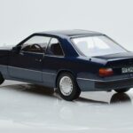 Mercedes 300 CE-24 C124 Coupe Nautical Kék Limitált Kiadás Norev 1:18 183882 Fém - image 6 of 7