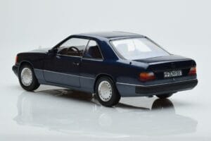 Mercedes 300 CE-24 C124 Coupe Nautical Kék Limitált Kiadás Norev 1:18 183882 Fém – 6. kép a 7-ből
