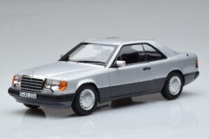 Mercedes 300 CE-24 C124 Coupe Ezüst Norev 1:18 183880 Fém
