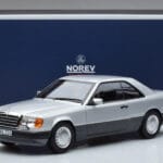 Mercedes 300 CE-24 C124 Coupe Ezüst Norev 1:18 183880 Fém - image 7 of 7