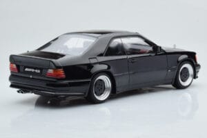 Mercedes 300 CE C124 AMG The Hammer Fekete Otto 1:18 OT209 Gyanta – 2. kép a 6-ből