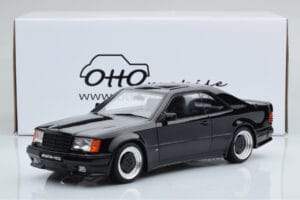 Mercedes 300 CE C124 AMG The Hammer Fekete Otto 1:18 OT209 Gyanta – 6. kép a 6-ből