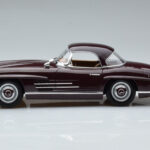 Mercedes 300 SL W198 Roadster Piros Norev 1:18 - image 4 of 8