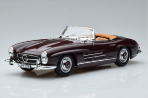 Mercedes 300 SL W198 Roadster Piros Norev 1:18