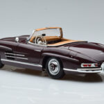 Mercedes 300 SL W198 Roadster Piros Norev 1:18 - image 7 of 8