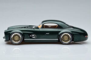 Mercedes 300 SL Speedster Hard Top By S-Klub Zöld GT Spirit 1:18 GT872 Gyanta – 3. kép a 6-ből