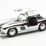 Mercedes 300 SL W198 Króm Minichamps 1:18 B66040645 - image 2 of 8