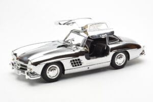 Mercedes 300 SL W198 Króm Minichamps 1:18 B66040645 Fém – 2. kép a 8-ből