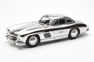 Mercedes 300 SL W198 Króm Minichamps 1:18 B66040645