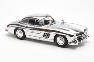 Mercedes 300 SL W198 Króm Minichamps 1:18 B66040645 Fém – 6. kép a 8-ből