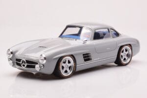 Mercedes 300 SL W198 Gullwing By S-Klub Szürke GT Spirit 1:18 GT418