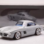 Mercedes 300 SL W198 Gullwing By S-Klub Szürke GT Spirit 1:18 GT418 - image 6 of 6
