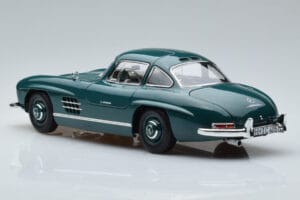 Mercedes 300 SL W198 Gullwing Zöld Norev 1:18 183851 Fém – 6. kép a 7-ből