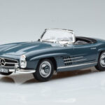 Mercedes 300 SL W198 Roadster Kék Norev 1:18