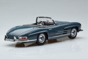 Mercedes 300 SL W198 Roadster Kék Norev 1:18 B66040668 Fém – 3. kép a 9-ből