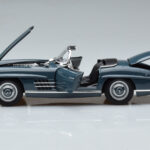 Mercedes 300 SL W198 Roadster Kék Norev 1:18 - image 4 of 9