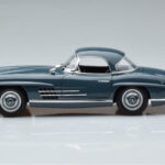Mercedes 300 SL W198 Roadster Kék Norev 1:18 - image 5 of 9