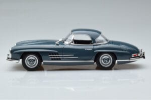 Mercedes 300 SL W198 Roadster Kék Norev 1:18 B66040668 Fém – 5. kép a 9-ből