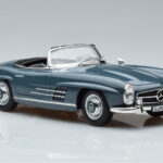 Mercedes 300 SL W198 Roadster Kék Norev 1:18 - image 7 of 9
