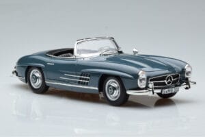 Mercedes 300 SL W198 Roadster Kék Norev 1:18 B66040668 Fém – 7. kép a 9-ből