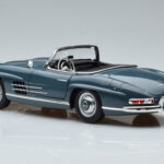 Mercedes 300 SL W198 Roadster Kék Norev 1:18 - image 8 of 9