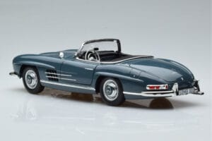Mercedes 300 SL W198 Roadster Kék Norev 1:18 B66040668 Fém – 8. kép a 9-ből