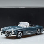 Mercedes 300 SL W198 Roadster Kék Norev 1:18 - image 9 of 9