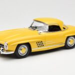 Mercedes 300 SL W198 Roadster Sárga Norev 1:18 B66040669