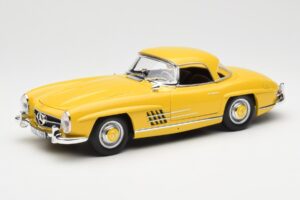 Mercedes 300 SL W198 Roadster Sárga Norev 1:18 B66040669