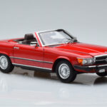 Mercedes 450 SL R107 US Verzió Piros Norev 1:18 - image 6 of 8