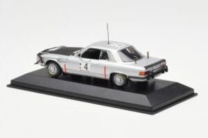 Mercedes 450 SLC 5.0 #4 B. Waldegaard / H. Thorszelius Rally du Bandama 1979 Minichamps 1:43 430793994 Fém – 3. kép a 4-ből