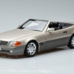 Mercedes 500 SL R129 Smoke Ezüst Norev 1:18 183719 Fém