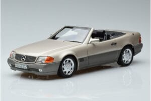 Mercedes 500 SL R129 Smoke Ezüst Norev 1:18 183719 Fém