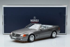 Mercedes 500 SL R129 Szürke Metál Norev 1:18 183715 Fém – 7. kép a 7-ből