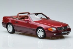 Mercedes 500 SL R129 Limitált Kiadás Norev 1:18 183716 Fém – 5. kép a 7-ből