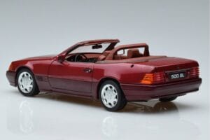 Mercedes 500 SL R129 Limitált Kiadás Norev 1:18 183716 Fém – 6. kép a 7-ből