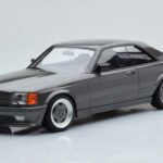 Mercedes 560 SEC C126 AMG Wide Body Szürke Otto 1:18