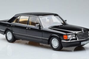 Mercedes 560 SEL W126 Fekete Norev 1:18 183793 Fém – 5. kép a 7-ből