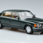 Mercedes 560 SEL W126 Sötétzöld Metál Norev 1:18 - image 5 of 7
