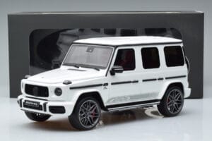 Mercedes AMG G63 Edition 55 W463 Fehér GT Spirit 1:18 GT890 Gyanta – 6. kép a 6-ből