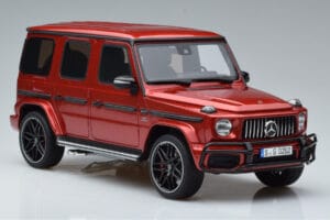 Mercedes AMG G63 W464 Asia Edition Piros GT Spirit 1:18 CLDC010 Gyanta – 4. kép a 6-ből