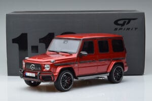 Mercedes AMG G63 W464 Asia Edition Piros GT Spirit 1:18 CLDC010 Gyanta – 6. kép a 6-ből