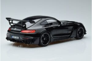 Mercedes AMG GT C190 Black Series Fekete Norev 1:18 183900 Fém – 3. kép a 7-ből