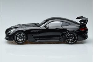 Mercedes AMG GT C190 Black Series Fekete Norev 1:18 183900 Fém – 4. kép a 7-ből