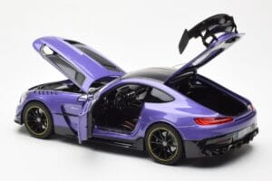 Mercedes AMG GT Black Series Lila Asia Exclusive Norev 1:18 183907 Fém – 5. kép a 8-ből