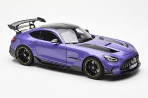 Mercedes AMG GT Black Series Lila Asia Exclusive Norev 1:18 183907 Fém – 6. kép a 8-ből