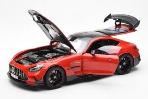 Mercedes AMG GT Black Series Piros Asia Exclusive Norev 1:18 183906 Fém – 2. kép a 8-ből