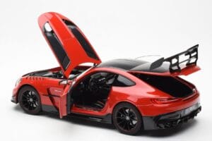 Mercedes AMG GT Black Series Piros Asia Exclusive Norev 1:18 183906 Fém – 5. kép a 8-ből