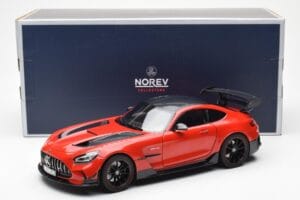 Mercedes AMG GT Black Series Piros Asia Exclusive Norev 1:18 183906 Fém – 8. kép a 8-ből