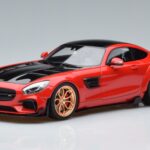 Mercedes AMG GT Prior Design C190 Piros GT Spirit 1:18 ZM104 Gyanta